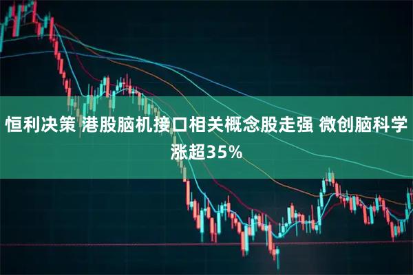 恒利决策 港股脑机接口相关概念股走强 微创脑科学涨超35%