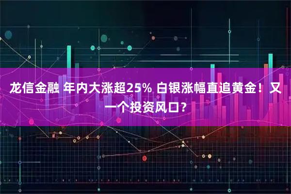 龙信金融 年内大涨超25% 白银涨幅直追黄金!又一个投资风口?